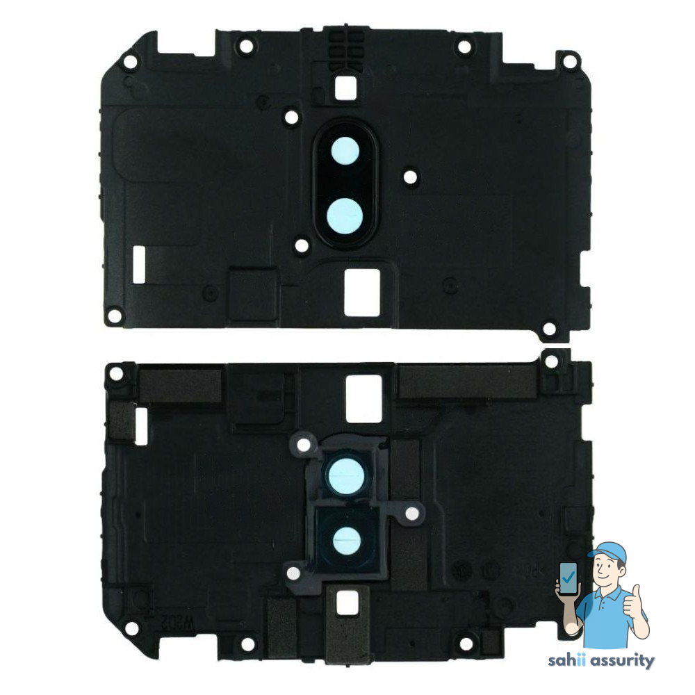 Camera Lens Glass with Frame for Xiaomi Redmi 8 Blue